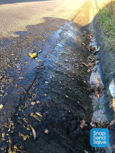 Water Leak, a report photo