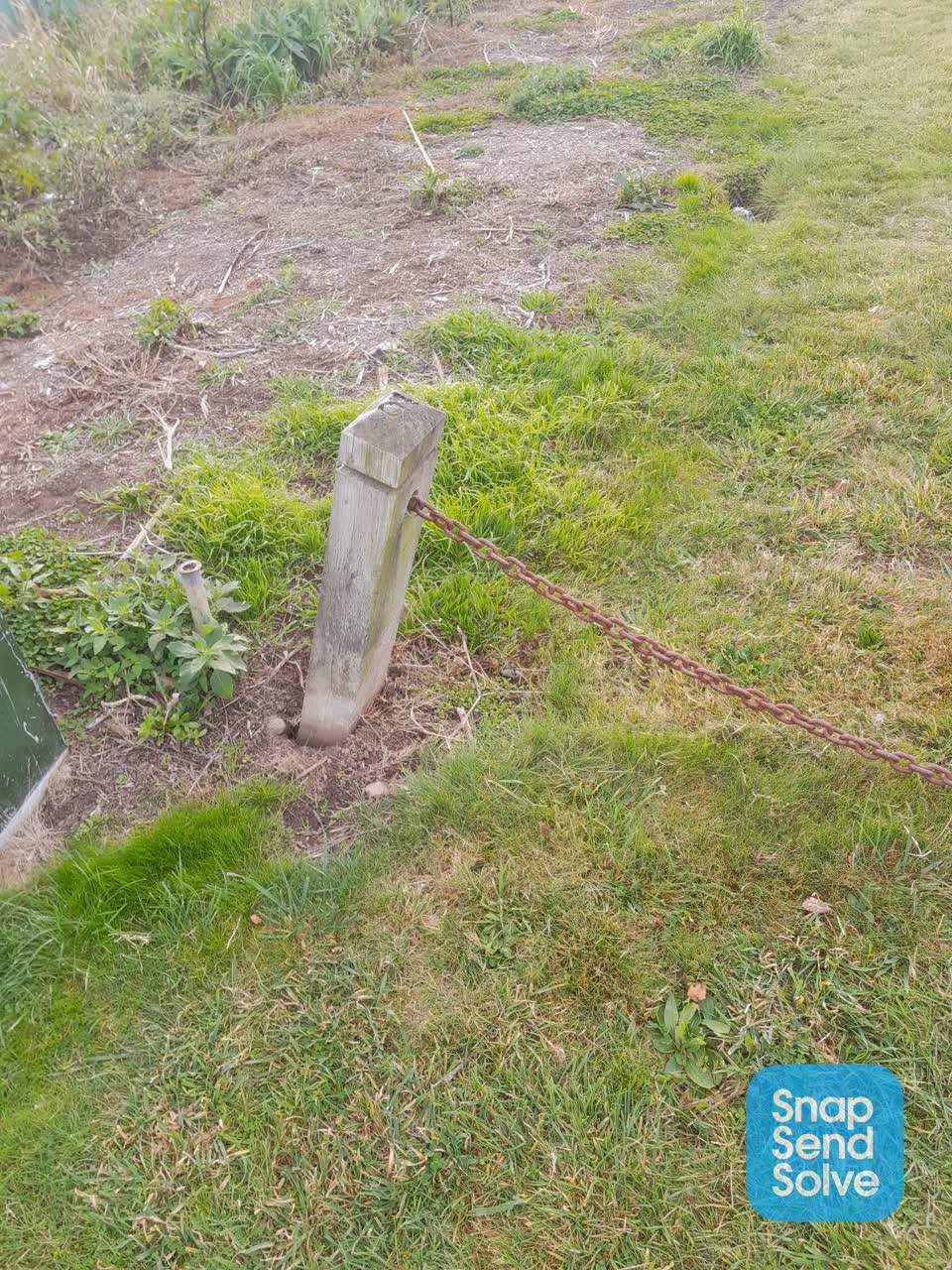 The photograph attached to this parks report