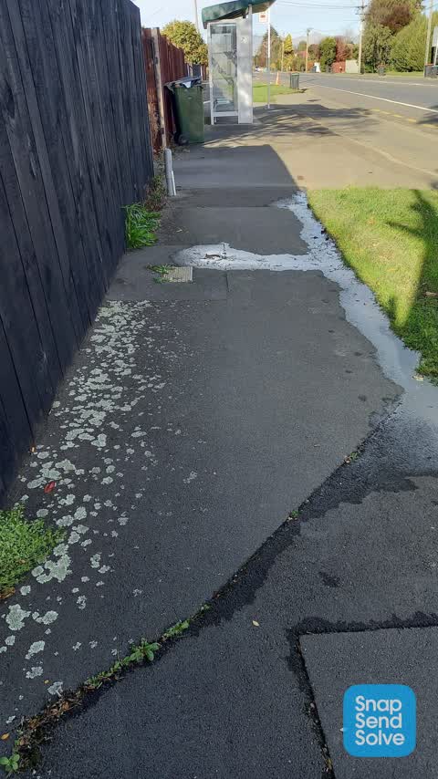 Water Leak, a report photo