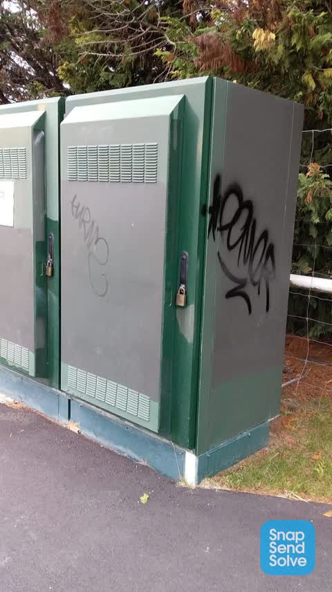Graffiti, a report photo