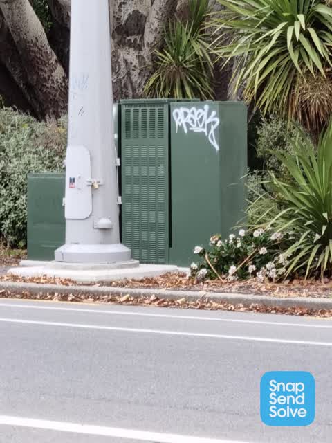 Graffiti, a report photo