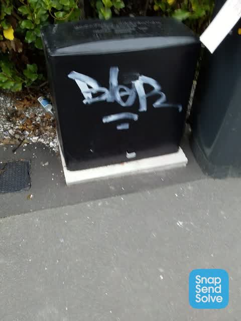 Graffiti, a report photo