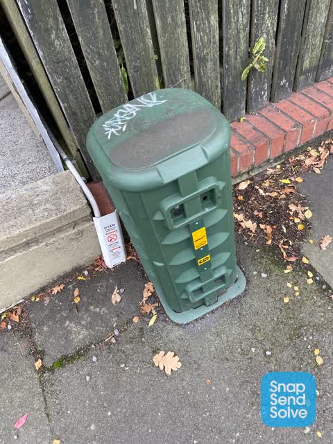 Graffiti — a report photo