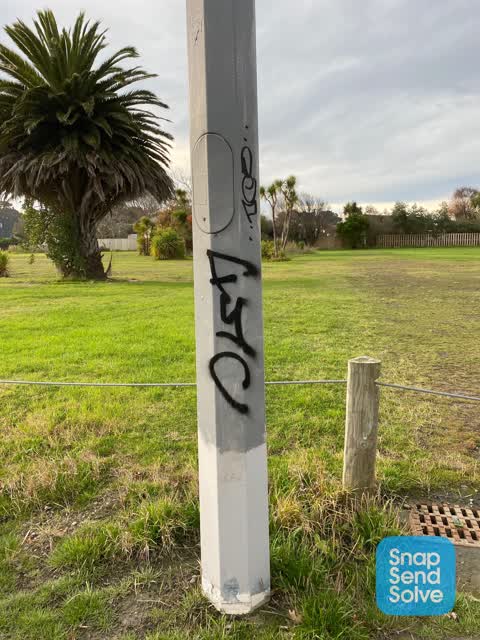Graffiti, a report photo