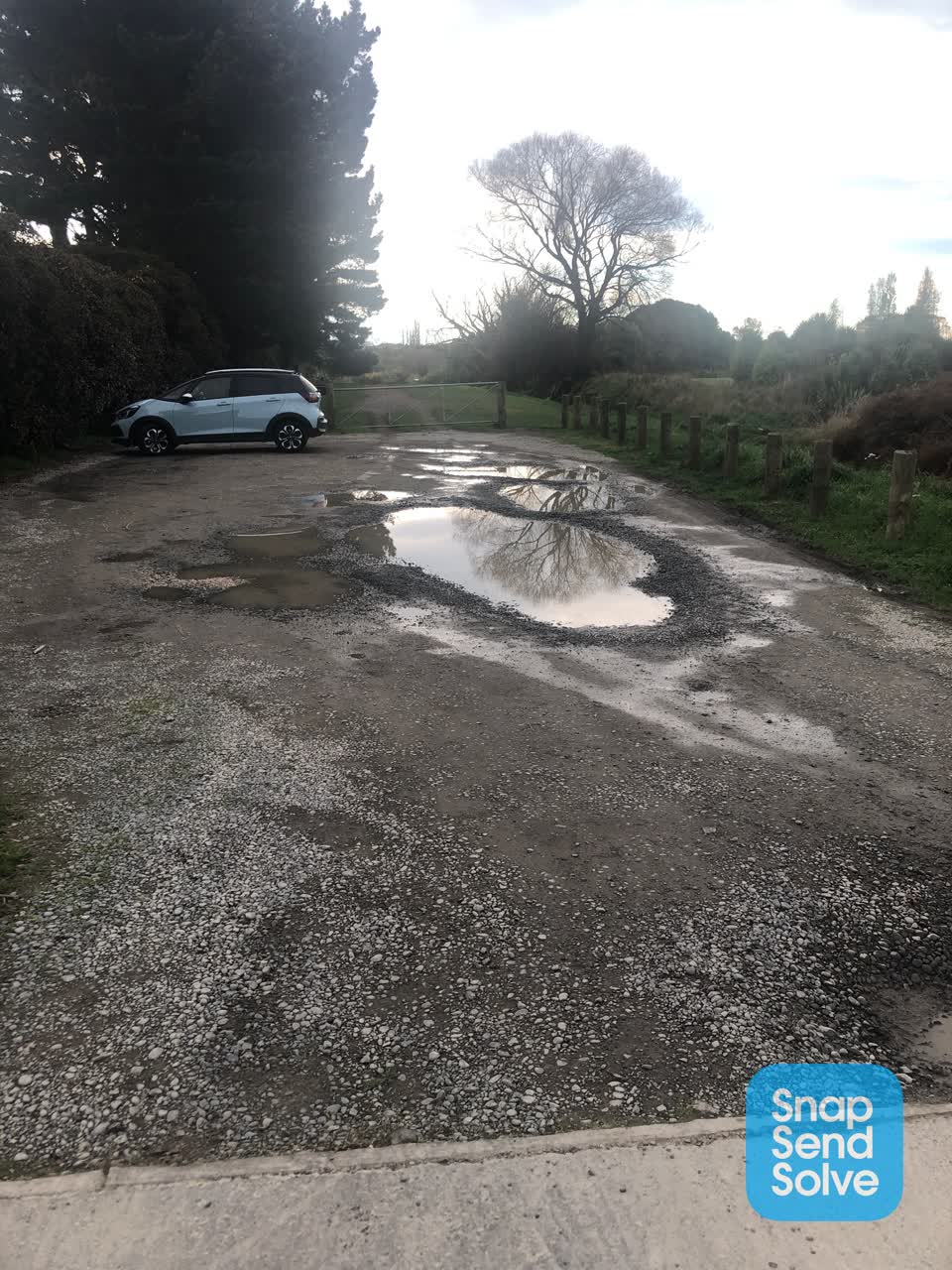 The photograph attached to this parks report