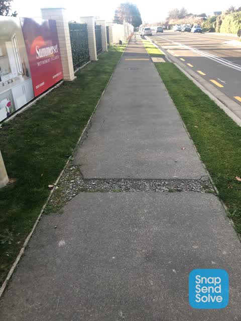 Roading/Streets, a report photo