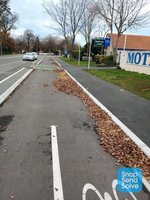 Roading/Streets, a report photo
