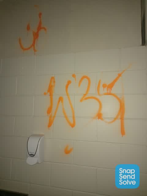 Graffiti, a report photo
