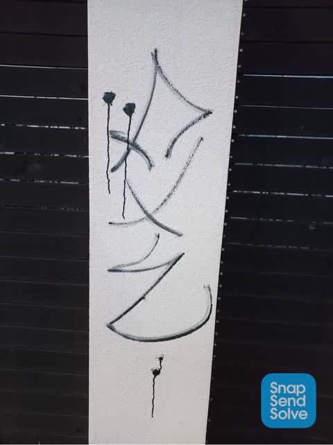 Graffiti, a report photo