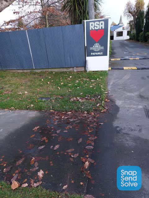 Flooding, a report photo