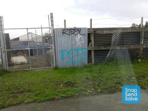 Graffiti, a report photo