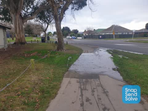 Water Leak, a report photo