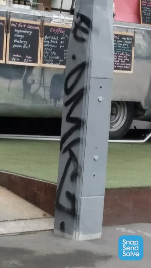 Graffiti, a report photo