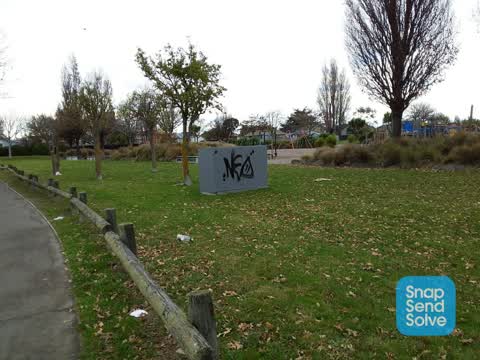Graffiti, a report photo