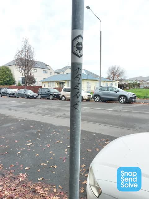 Graffiti, a report photo