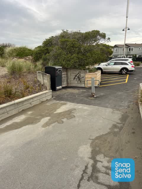 Graffiti, a report photo