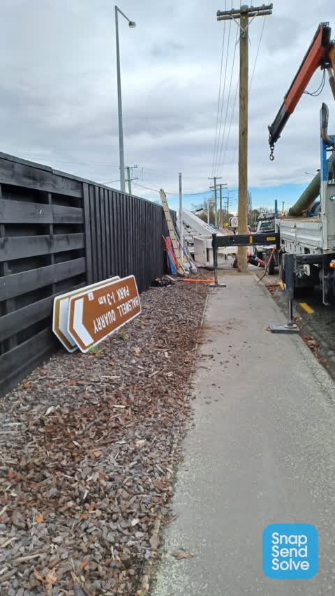 Roading/Streets, a report photo