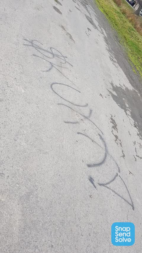 Graffiti, a report photo