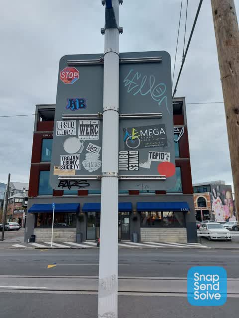 Graffiti, a report photo