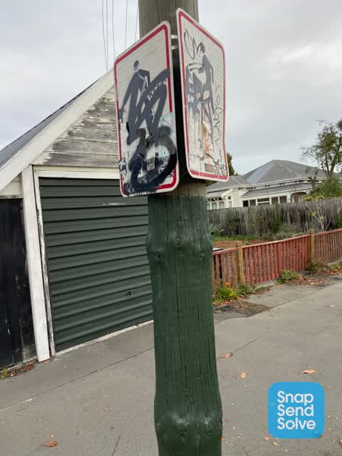 Graffiti, a report photo
