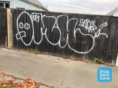 Graffiti, a report photo