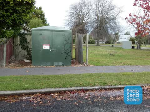 Graffiti, a report photo
