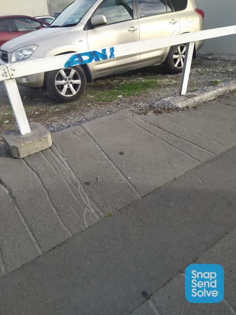 Graffiti, a report photo