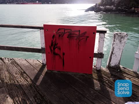 Graffiti, a report photo