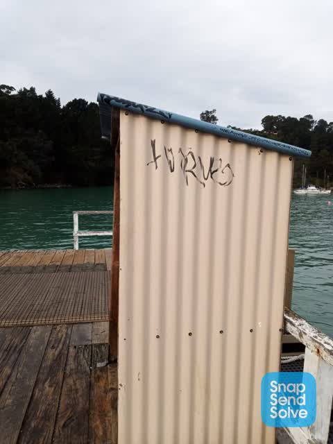 Graffiti, a report photo