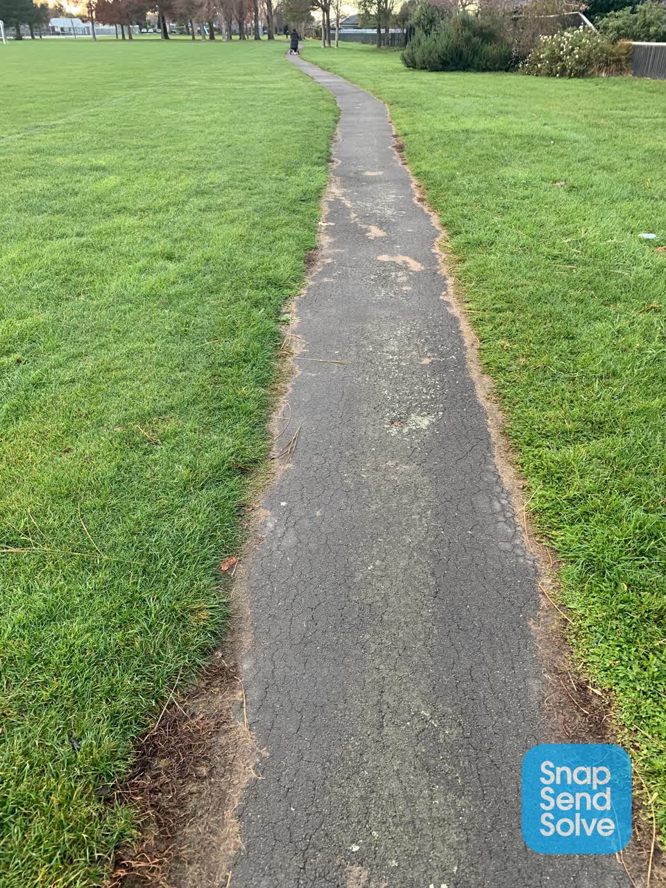 The photograph attached to this parks report