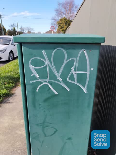 Graffiti, a report photo
