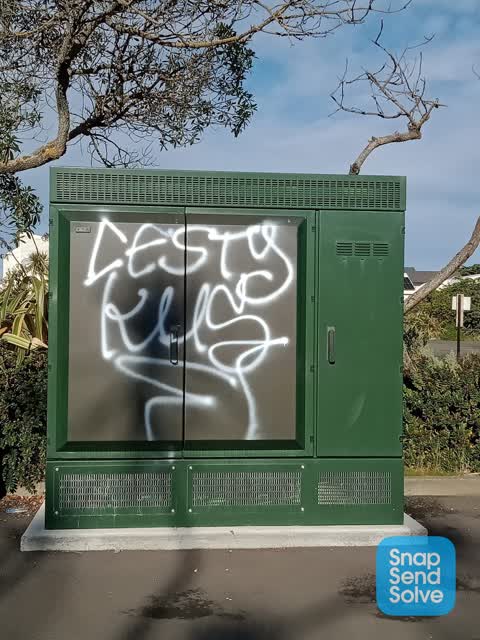Graffiti, a report photo