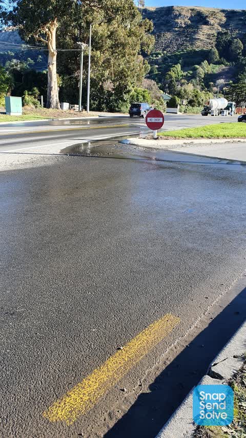Water Leak, a report photo