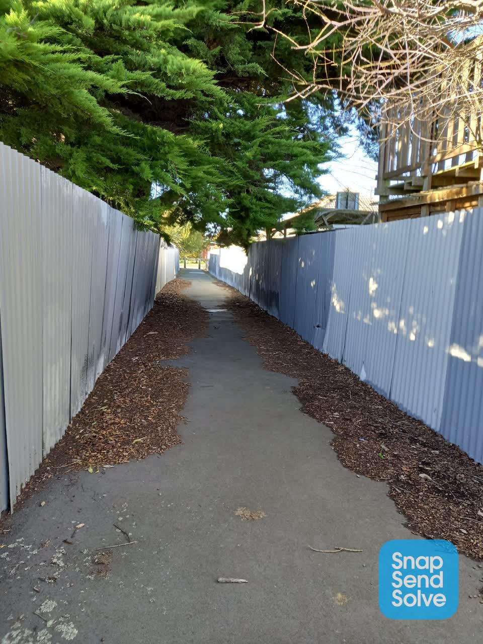 The photograph attached to this parks report