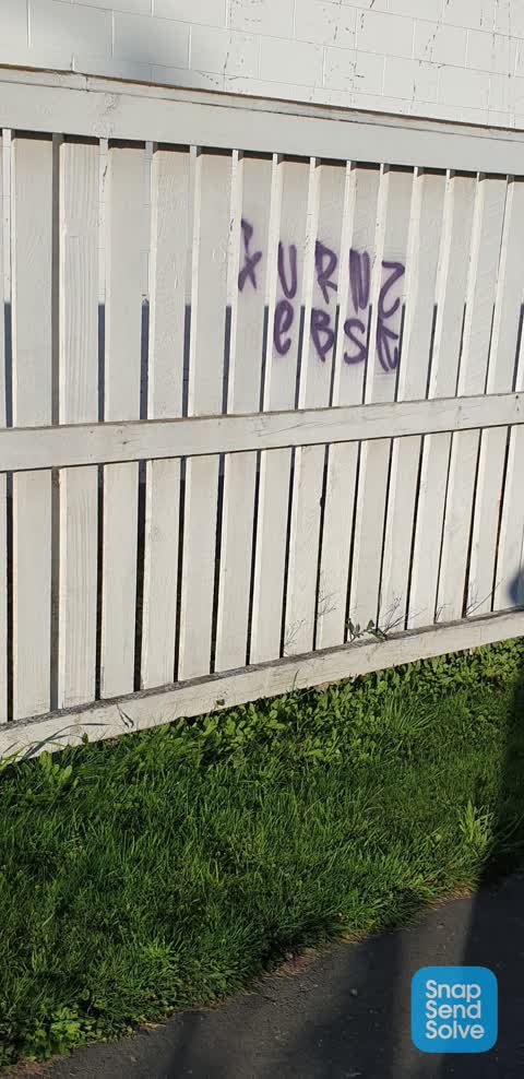 Graffiti, a report photo