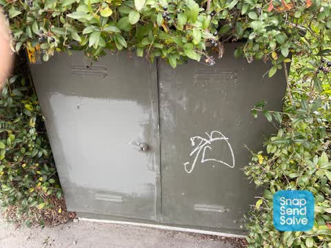 Graffiti, a report photo
