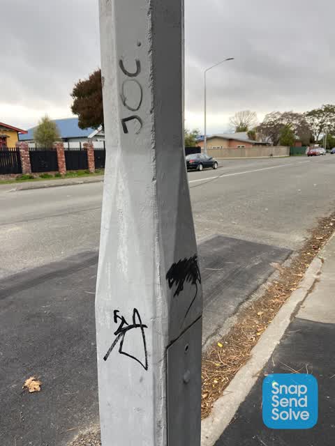 Graffiti, a report photo