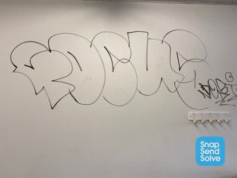 Graffiti, a report photo