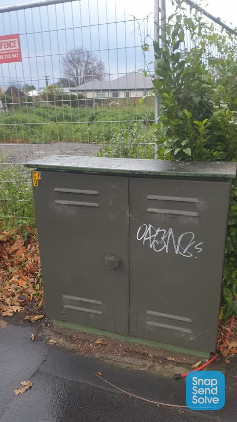 Graffiti, a report photo