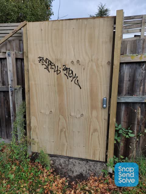 Graffiti — a report photo