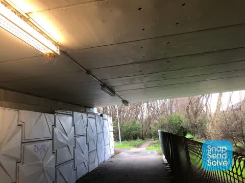 Street Light Outage — a report photo