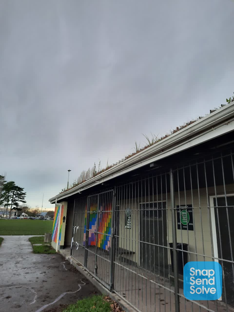 The photograph attached to this parks report