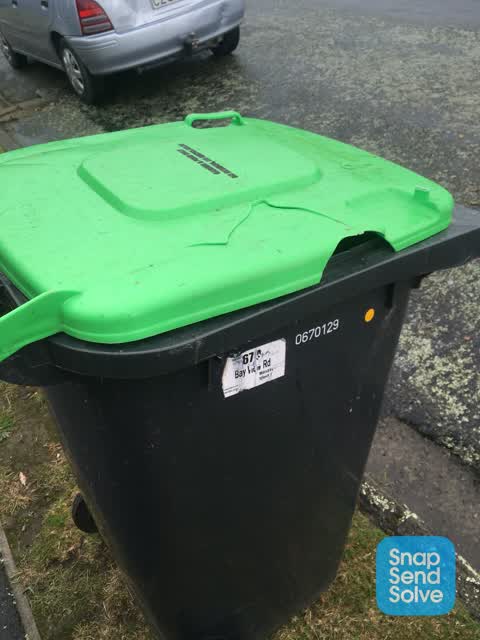 Rubbish/Recycling, a report photo