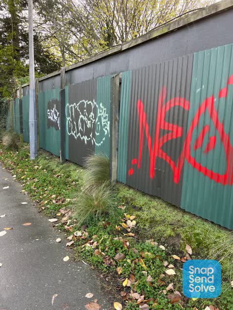 Graffiti, a report photo
