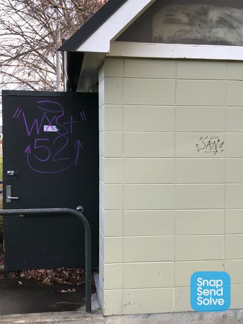 Graffiti, a report photo