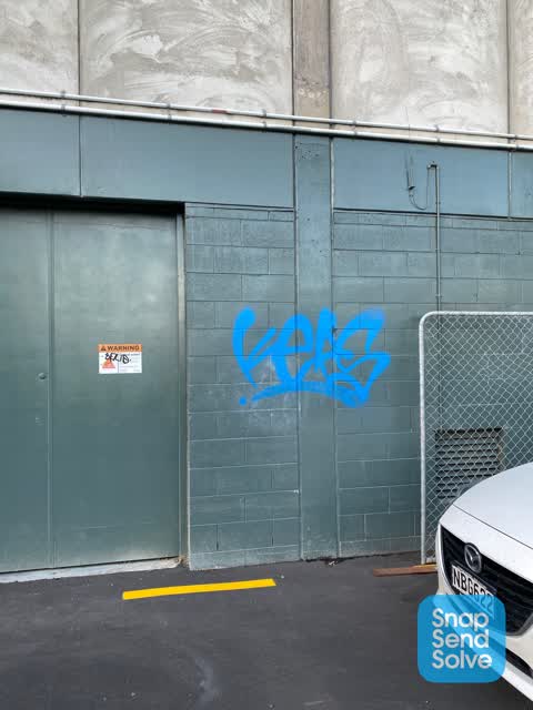 Graffiti, a report photo