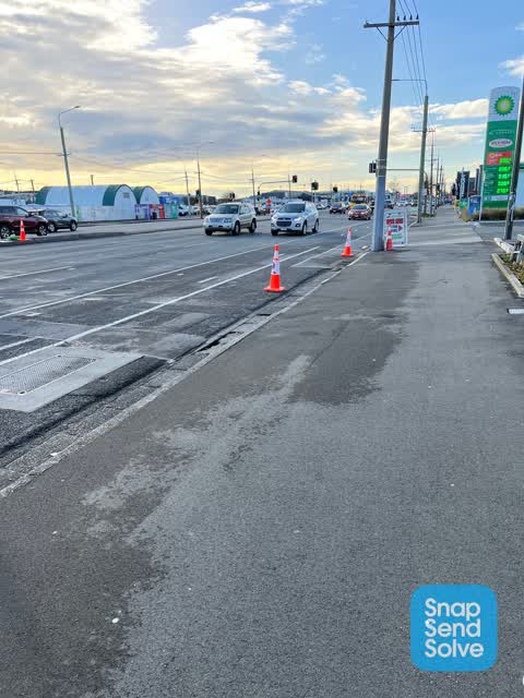 Roading/Streets, a report photo