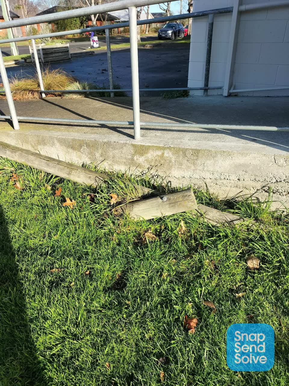 The photograph attached to this parks report