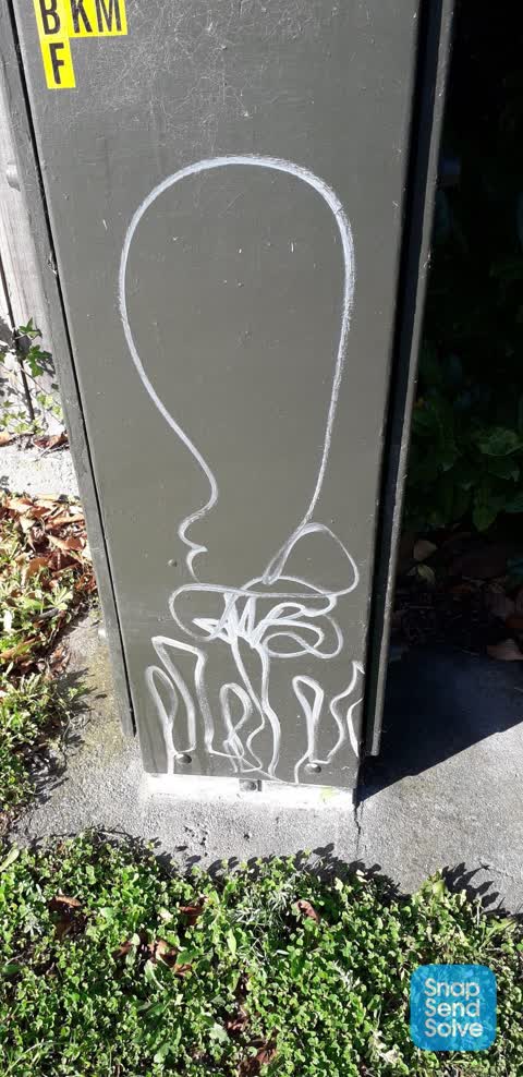 Graffiti, a report photo