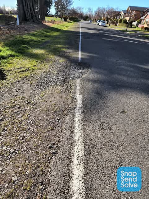 Roading/Streets, a report photo